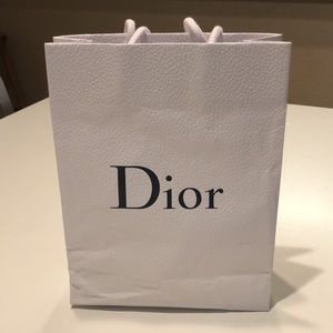Dior paper bag